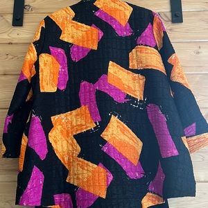 Joseph Ribkoff jacket worn once. It is bright and vibrant, worn to a gala.